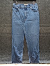 Abercrombie  Fitch Jeans Women's 90s Blue Straight Ultra High Rise Size 30/10R