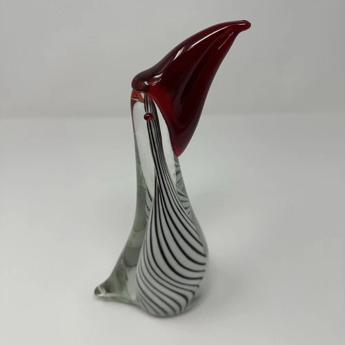 Murano Art Glass Bird Penguin