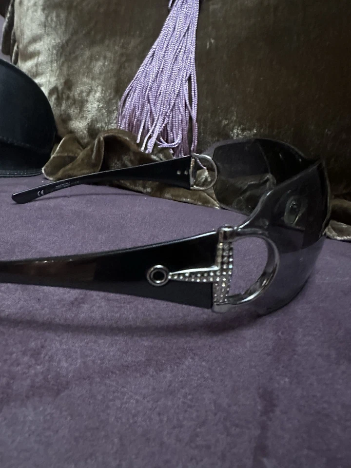 Gafas de sol Gucci gris GG 2712 Horsebit Shield Foto 3 de 4