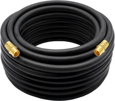 Hoses Air Hose 1/2 x 50 ft Heavy Duty Lightweight Kink Resistant Hybrid MNPT 300