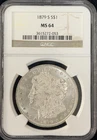 1879 S Morgan Dollar NGC Certified MS 64