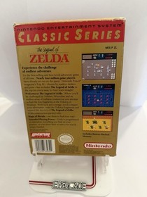 The Legend of Zelda Classic Series (Nintendo NES, 1987) Juego y Caja - Aut&eacute;ntico