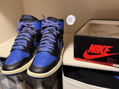 vintage 1985 Air Jordan 1 Hi OG 4282 Royal Size 8.5 w/ Original Box ~ $2400 firm