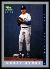 Bobby Jones 1993 Classic Best #104 Norfolk Tides MLB READ FREE SHIP AutographDen