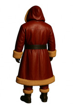 Las mejores ofertas en Abrigo de cuero con Borde de piel en