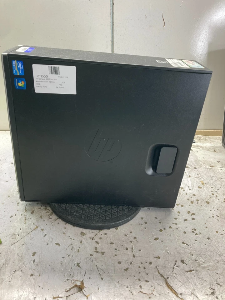 HP Compaq 6005 Pro SFF AMD Phenom II X2 B55 3000/2200MHz 2GB NO HDD - Image 2 of 4