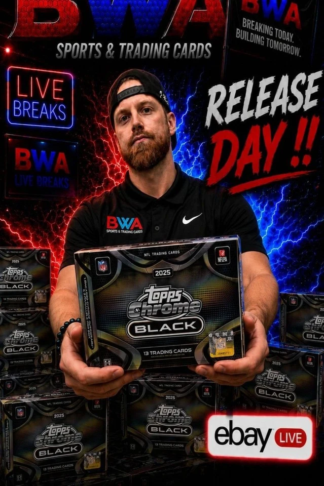 TOPPS CHROME BLACK W/ JRED !
