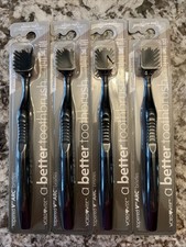 Toothbrushes Ultra Soft World Wide Tapered V Arc Bristles. Lot of 4 Brand New