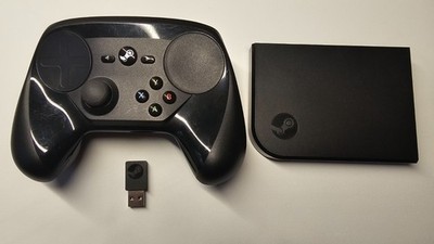 Steam Controller and Steam Link With USB Dongle and Power Cable - TESTED