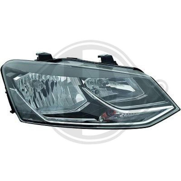 Hauptscheinwerfer Diederichs 2207082 Hd Priority Parts FüR VW Rechts-image