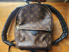Louis Vuitton Monogram Brown Backpack Gold Ha...