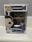 Funko Pop! Tony Romo Football #40 Dallas Cowboys NFL Vaulted + Protector