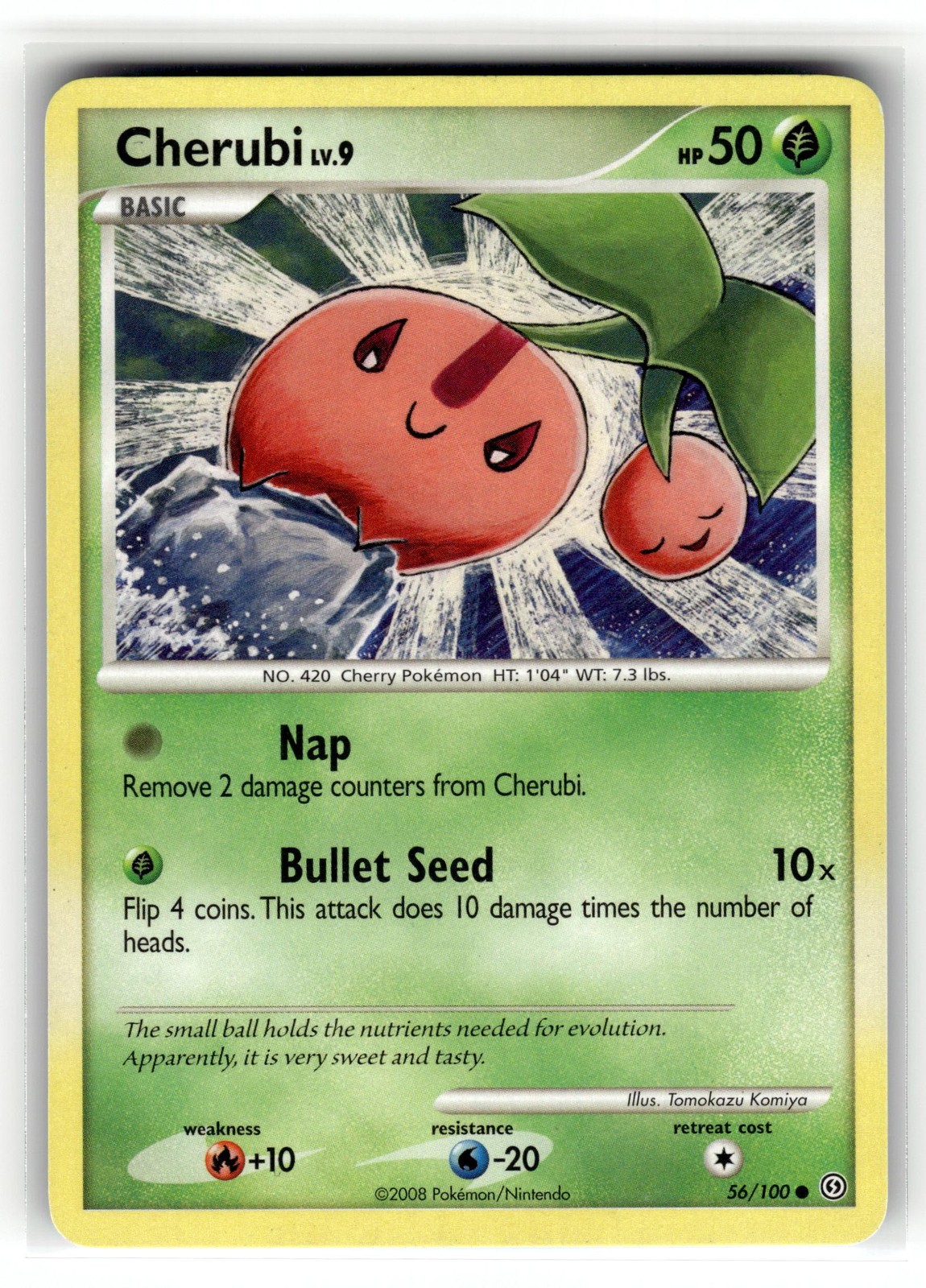Pokemon: Stormfront Cherubi #56/100 Cherubi- Common.V05