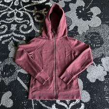 Lululemon Scuba Full Zip Hooded Hoodie Purple Women s Size 6