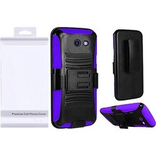 Funda híbrida GSA Armor con funda para Samsung Galaxy J7 (2017), J727, J7 Perx, J7