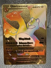 Charizard GX 150/147 Sm-Burning Shadows Rainbow Rare Full Art Metal Holo English on eBay