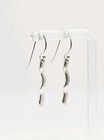 SU Sterling Silver Zig Zag Dangle Earrings — photo 2