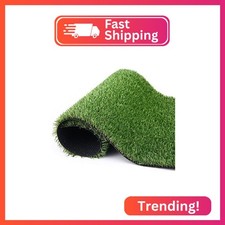 GRASS EXPRESS Artificial Grass Turf, 5ft x 8ft 40 ft 20mm Pile Height Indoor