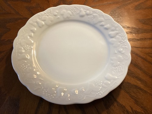 Philippe PH Deshoulieres Blanc De Blanc 8-5/8” Plate Porcelain France Limoges