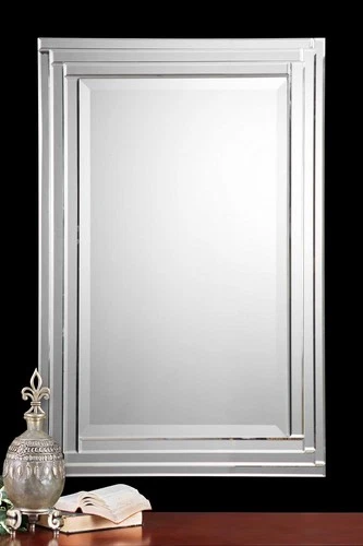 Uttermost 08027 B Beveled glass Alanna 34" X 22" Rectangular Luxe Vanity Mirror - Picture 5 of 7
