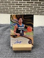 NBA Sticker Auto Lot – Josh Minott Panini Revolution & Johnny Juzang Signature