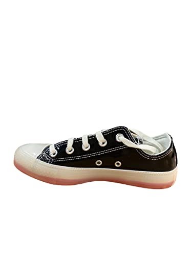 Кроссовки Converse Chuck Taylor All Star OX унисекс Черно-белые с низким берцем размер 6 М8 Вт 12890₽
