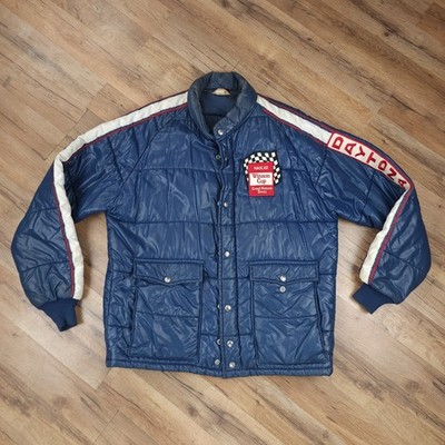 Vintage 80s Daytona 500 Winston Cup Series Grand National Drivers Jacket Size XL
