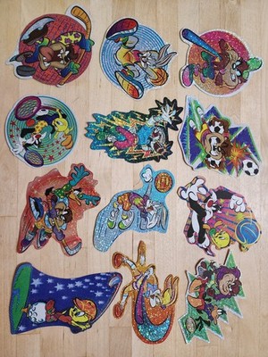 Vintage 1998 Looney Tunes Sports Prism Stickers - Complete Lot