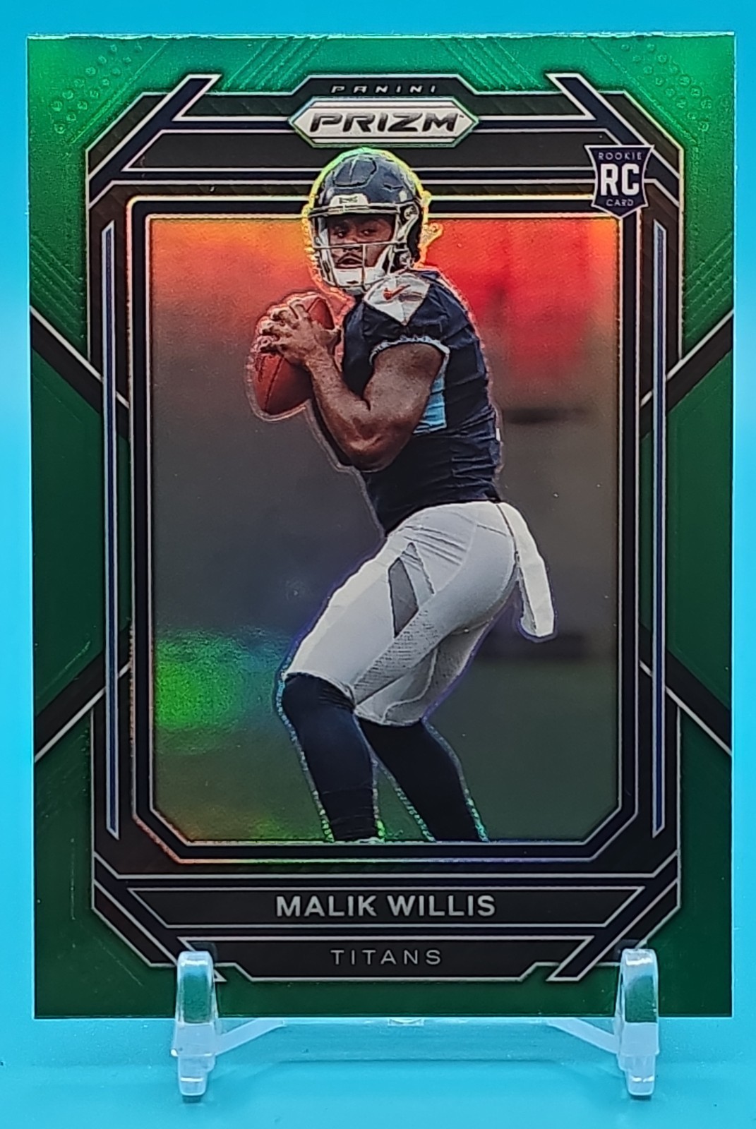 Malik Willis Panini Prizm #303 Green