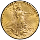 1924-D $20 Saint Gaudens PCGS MS63