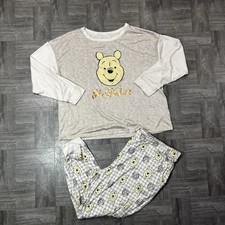 Women s Winnie The Pooh 2 Piece Pajama Set Size 2X 18W-20W