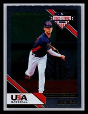 2020 Panini USA Baseball Stars & Stripes #7 Max Meyer Base (Retail)