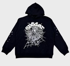 black spider hoodie large