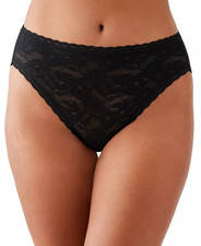 NEW 19 WACOAL 871388 HIGH PROFILE HIGH CUT LACE UNDERWEAR SZ L 7