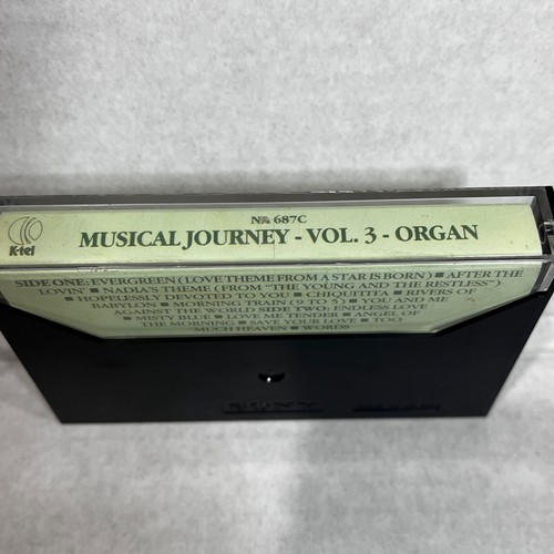 A Musical Journey Vol 3 Organ Cassette Tape Aus Press K-Tel - Picture 3 of 6