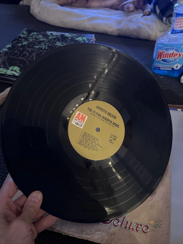 THE FLYING BURRITO BROS Burrito Deluxe LP UK Edsel Records 1986 Vinyl Foto 3 de 4