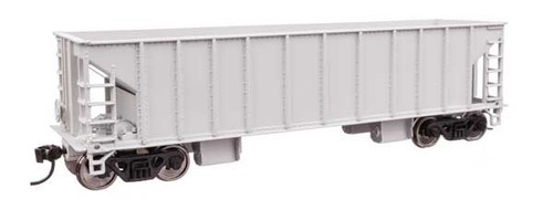 Walthers Mainline 57000 HO Scale 41' Ballast Hopper - Ready to Run -- Undecorat