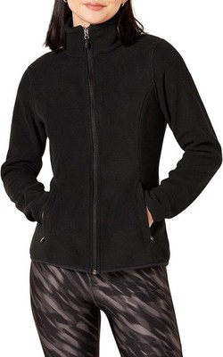NEU Damen Fleecejacke Schwarz S 36/38 Amazon Essentials Ladies Fleece Jacket