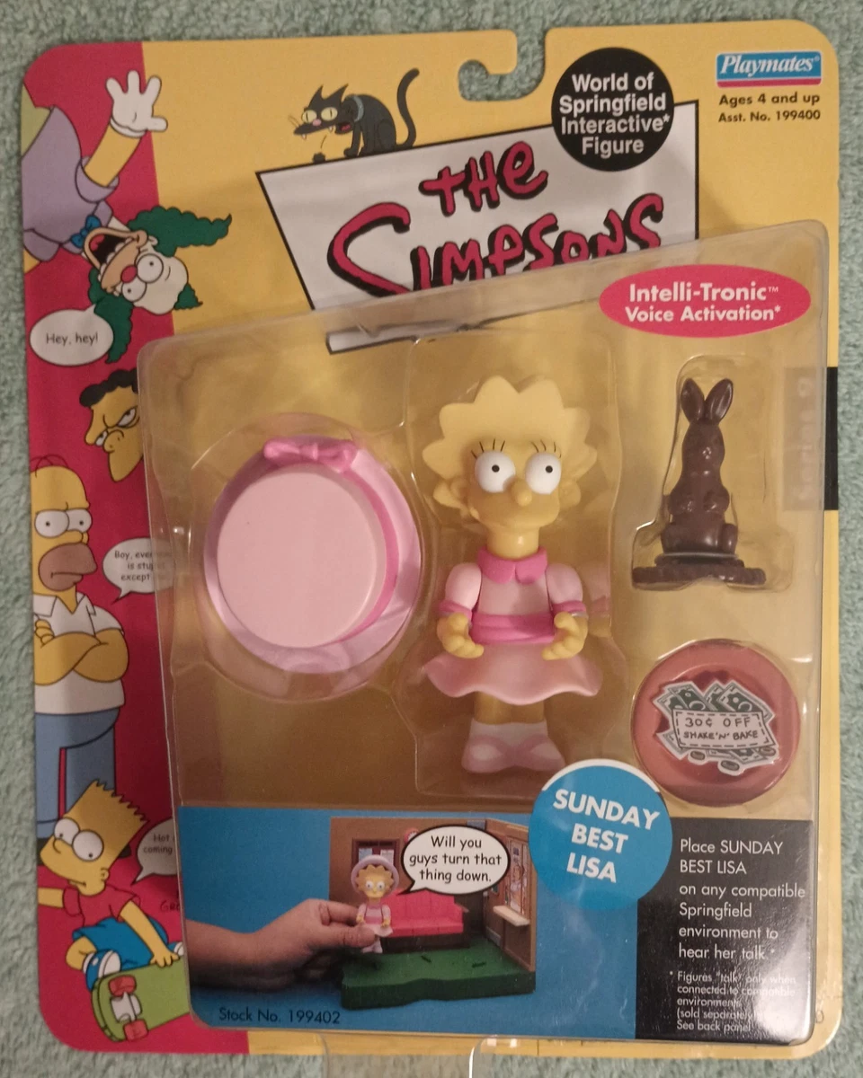 BNIB PLAYMATES INTERACTIVO The Simpsons Serie 2 Ned Flanders Figura de