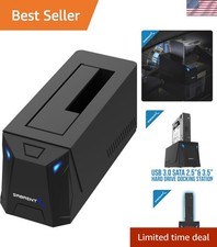 USB 3.0 to SATA Hard Drive Docking Station, 2.5/3.5in EC-UBLB Upright dock ...