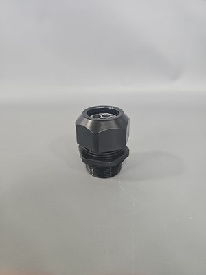 Heyco M4524GAW Liquid Tight Cord Grip,1-1/4 NPT BLK 7-9.0MM N/N