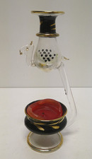 VINTAGE EGYPTIAN CAMEL DECOR FIGURINE AROMATHERAPY GLASS CANDLE OIL DIFFUSER