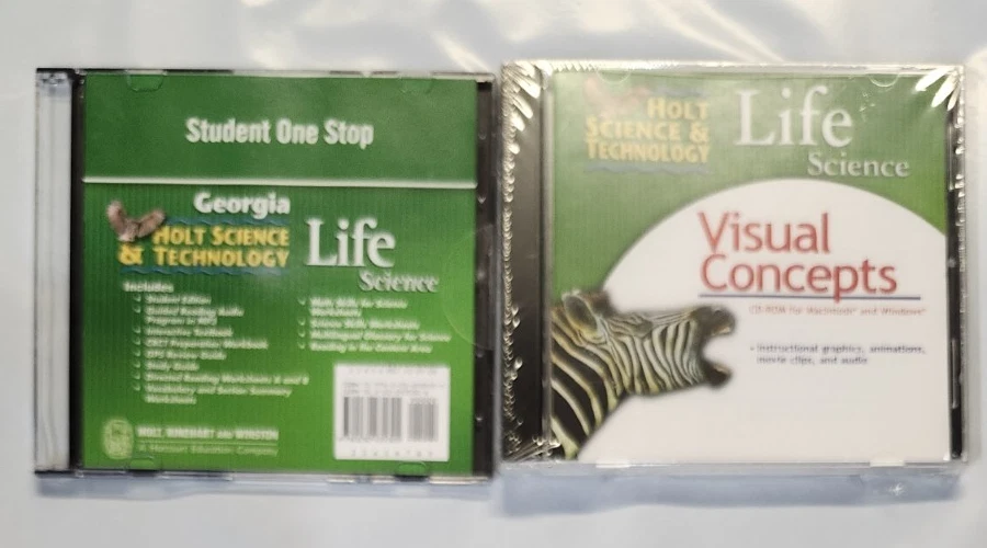Holt Science & Technology / LIFE SCIENCE Lab DVDs + Student One-Stop CD-R - Image 2 of 4