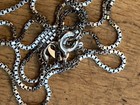 VINTAGE STERLING SILVER RABBIT PENDANT CHARM & CHAIN FINE JEWELRY SIGNED ~LOW $! — photo 7
