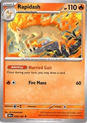 Rapidash 030/182 Destined Rivals