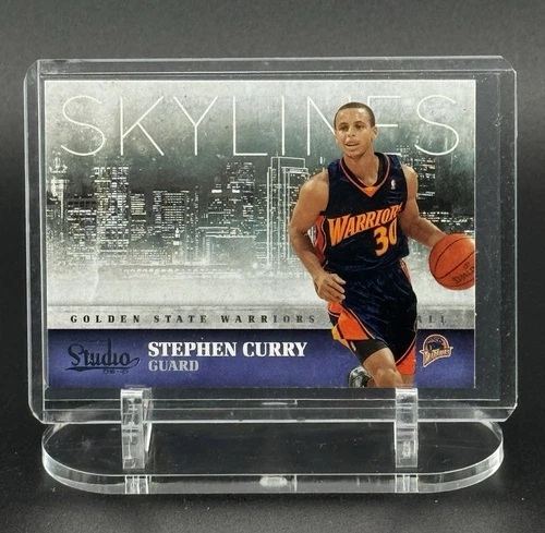 2009-10 Panini Studio - Skylines Stephen Curry #9 (RC)