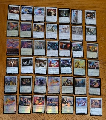 Various MTG - Magic The Gathering - White Some Foils Some Duplicates 200+ 