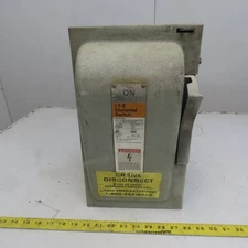 ITE Siemens F-352 60A 600V 3 Pole Fusible Safety Disconnect Switch 30Hp