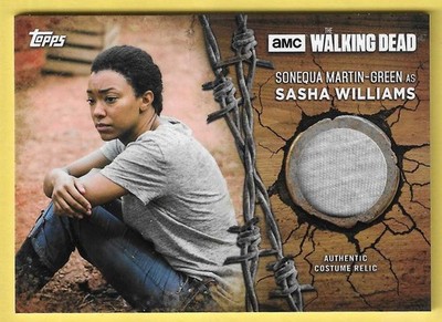 2017 The Walking Dead Evolution Sasha Williams (Sonequa Martin-Green) Relic (#1)