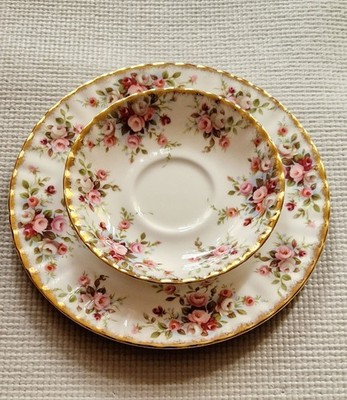 2 Teller ROYAL ALBERT Cottage Garden Bone China England, TOP